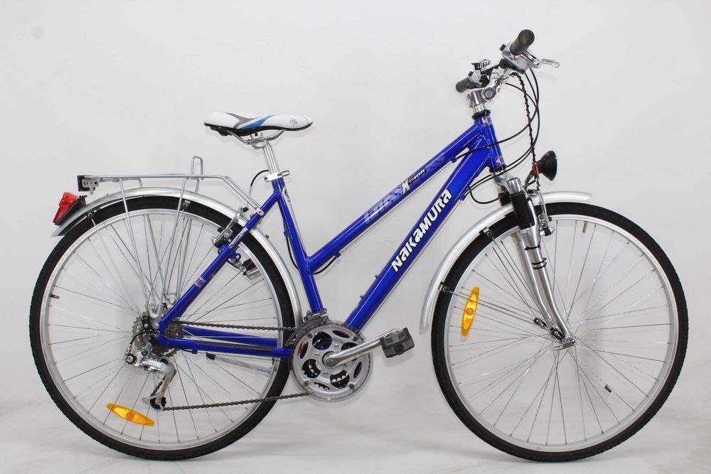 Aluminiowy rower damski NAKAMURA 24 biegi SHIMANO NEXAVE Koła 28 cali