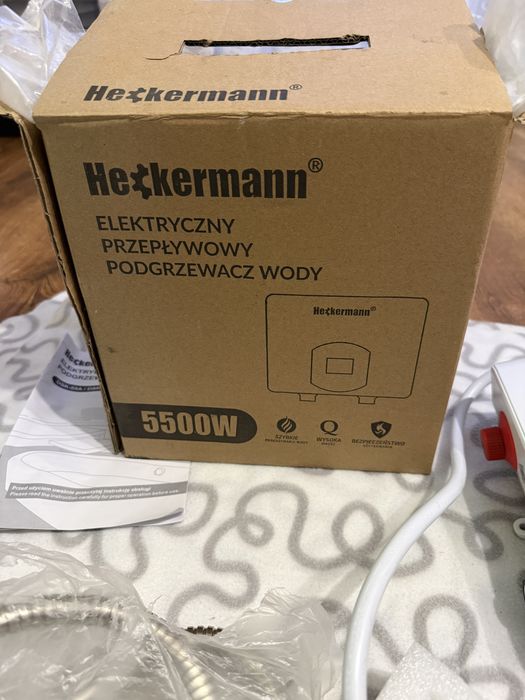 Heckermann DSK-55A 5,5 kW – jak nowy, użyty raz