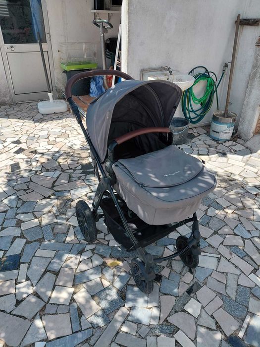 Carrinho de bebe 3 em 1 kinderkraft