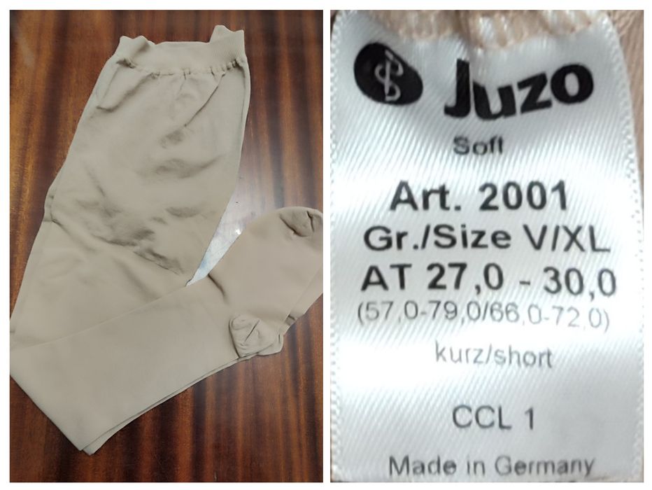 Компресійні колготи, Німеччина, Juzo