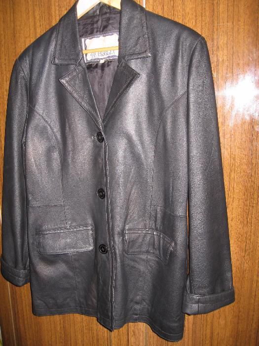 Кожаная курточка - пиджак