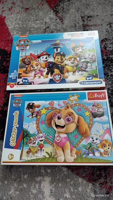 Zestaw tablica i puzzle