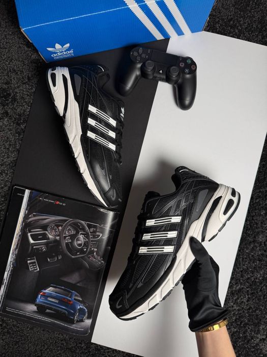 Чоловічі кросівки адідас Adidas Adistar Cushion Black White [41-46]