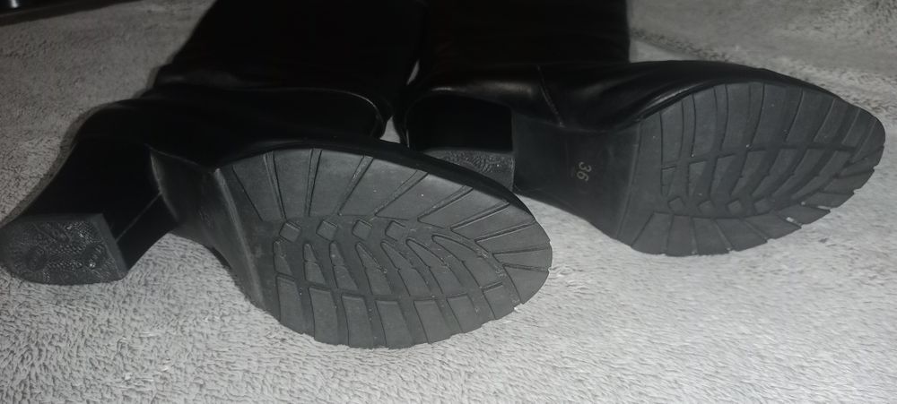 Чоботи шкіряні зима 36р