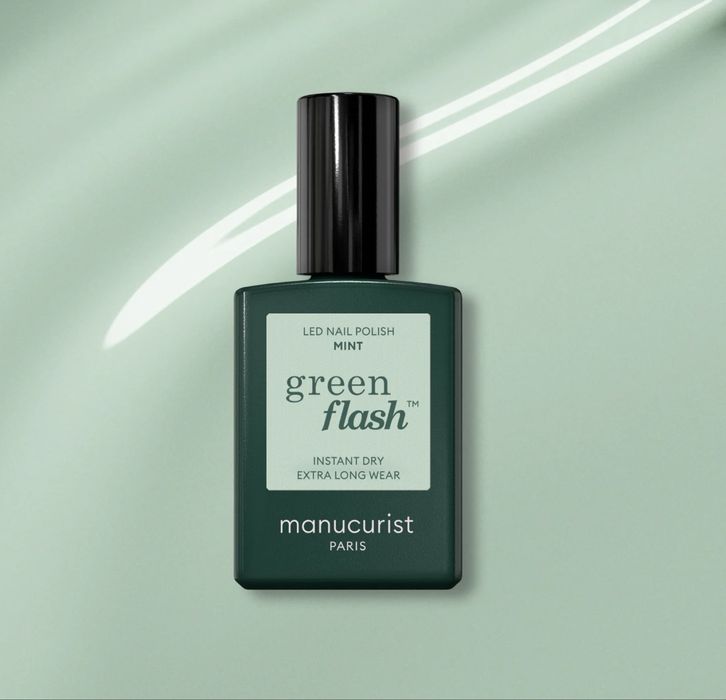 Green Flash Mint #51058 – hybrydowy lakier LED, 15 ml, nowy