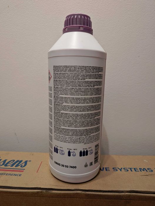 Охолоджуюча рідина , антифріз SWAG G12++ , кат.ном. 30 93 7400