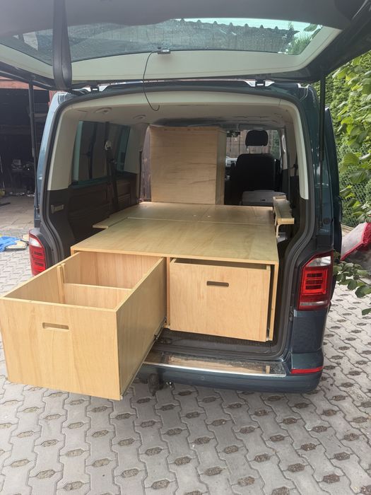 Zabudowa kamper vw ford długi