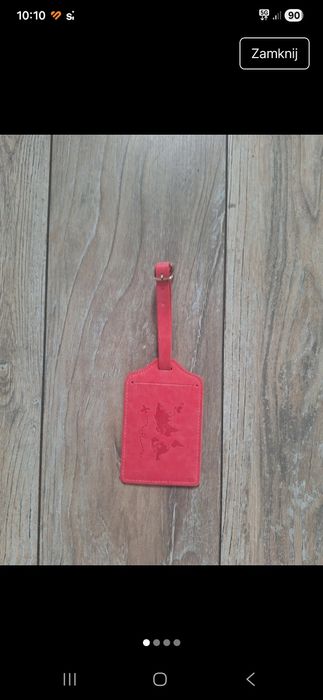 Zawieszka na walizkę z identyfikatorem
