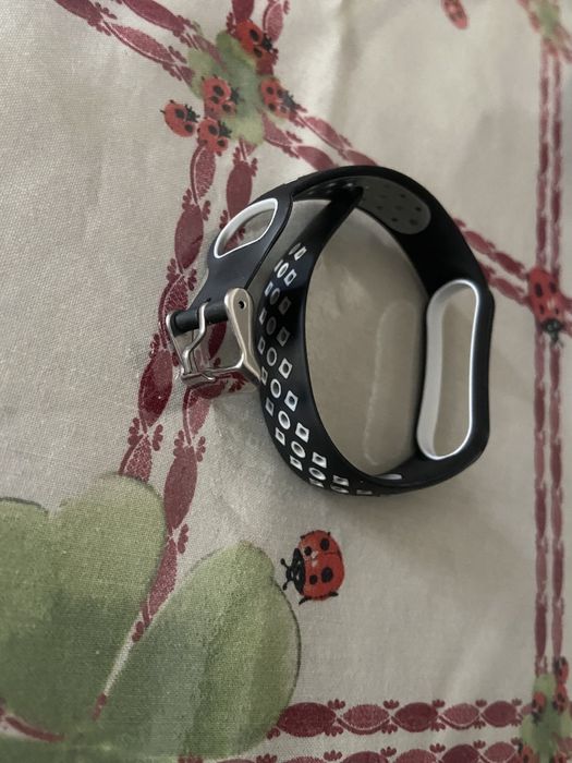 Pulseira mi band 5 e 6 cor preta e branca