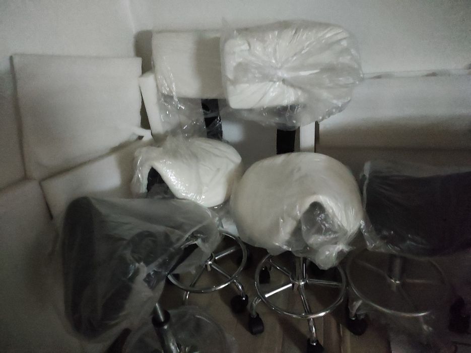 Bancos cabeleireiros rotativos