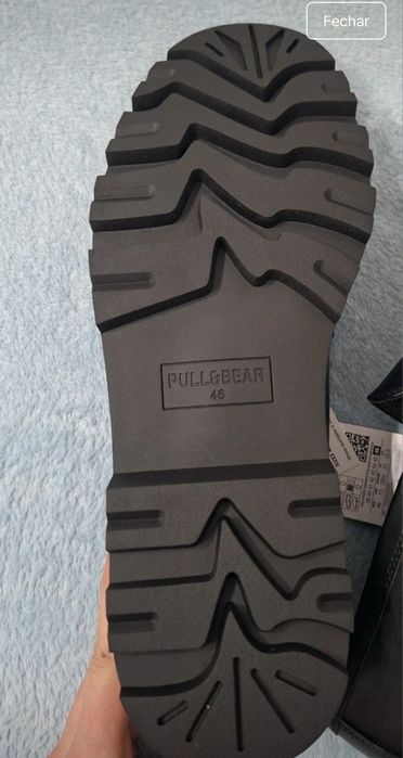 Mocassins de volume pretos Pull&Bear