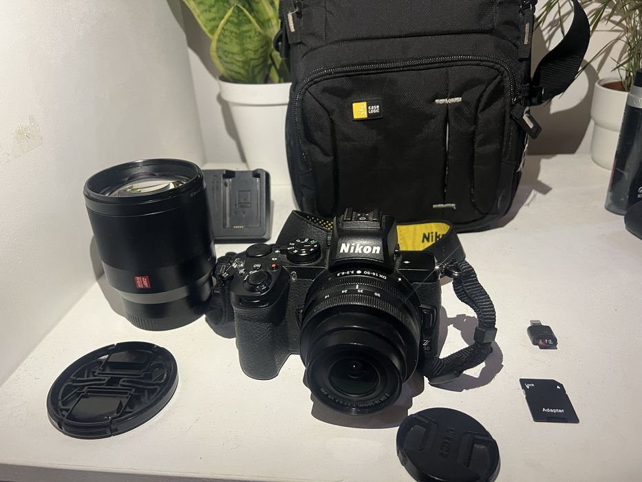 Oportunidade Nikon Z50 + 2 Lentes + Acessórios – Excelente Estado