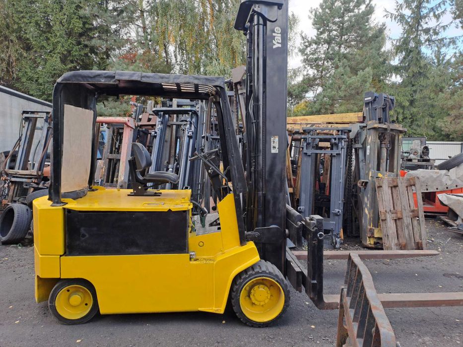 wózek widłowy Yale 7,5 t, części: bateria 72V, maszt, widły inne