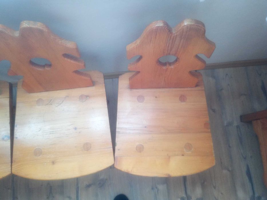 Stół i 4 krzesła Cepelia Wolbórz