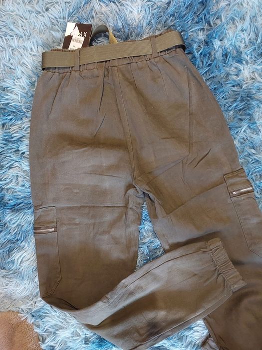 Джоггери утеплені, штани на флісі, хакі