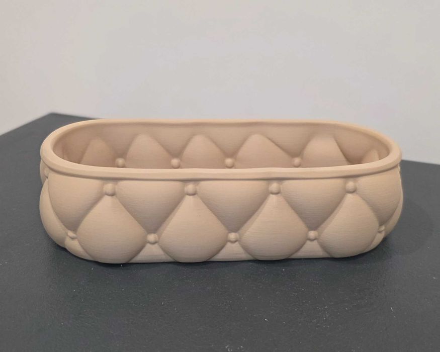 Stylowy pojemnik dekoracyjny organizer na biżuterię, spinki, gumki,