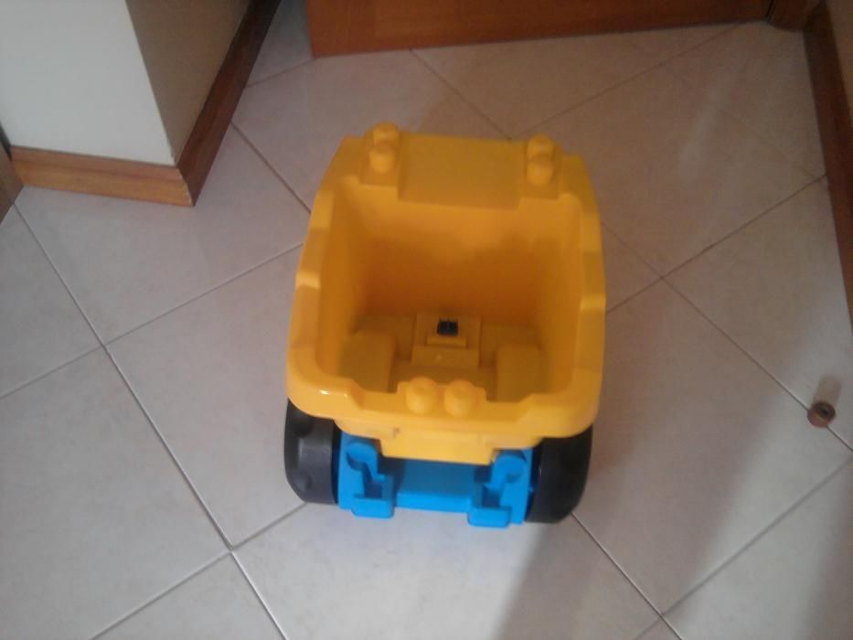 Camião grande para bébé/criança pequena com legos
