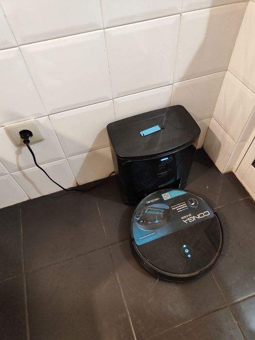 Aspirador Robot Conga 2499 Ultra Home Advanced Preto passa pano