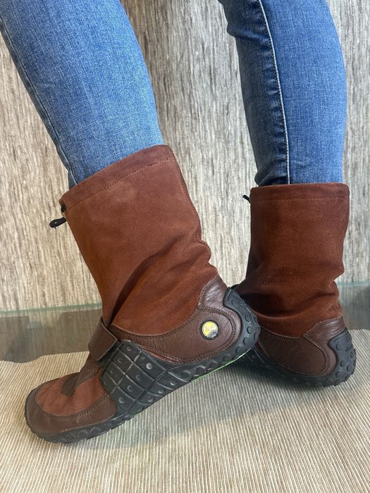 Barefooty botki skóra nubuk Joe Nimble r. 39