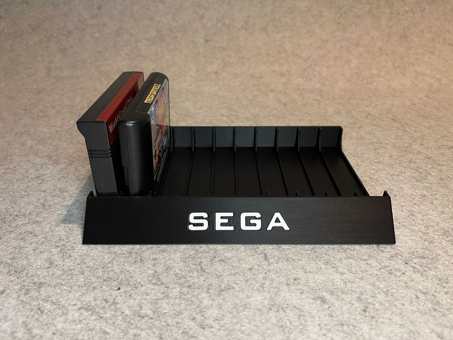 Stojak podstawka na 10 gier Sega MegaDrive / Master System