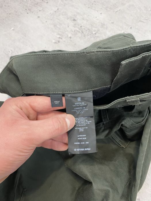 G-Star Raw męskir spodnie cargo bojówki rozmiar 33/36 XL stan 9/10