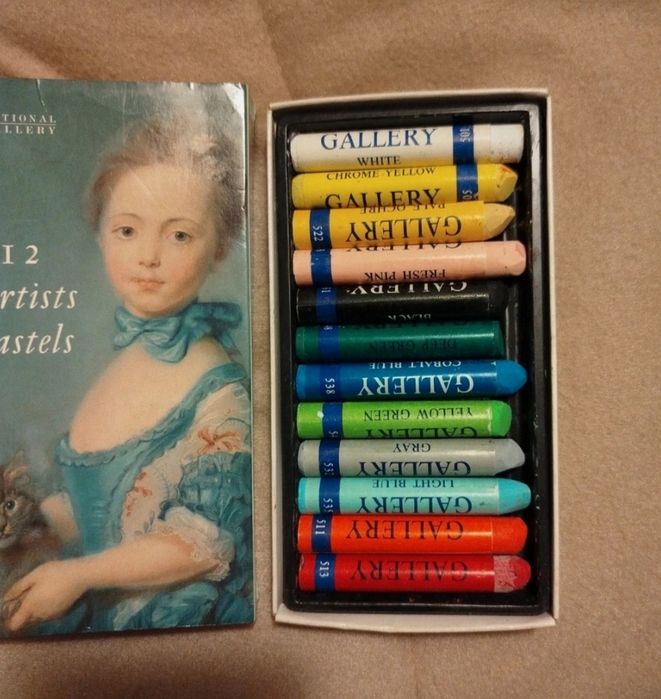 12 pastéis de óleo National Gallery