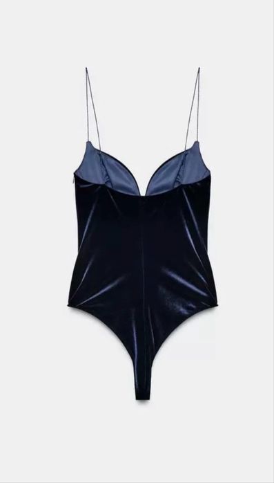 Оксамитове боді zara