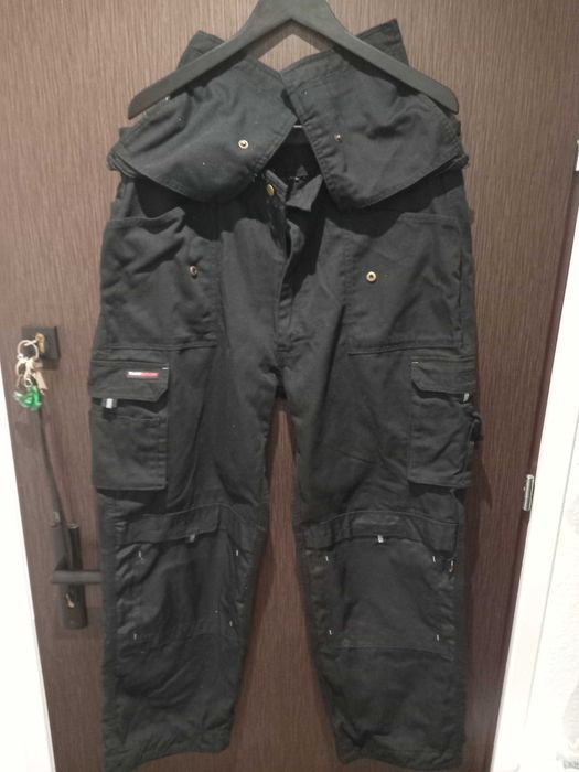 Spodnie robocze Tuff Stuff W38L30, czarne Cordura