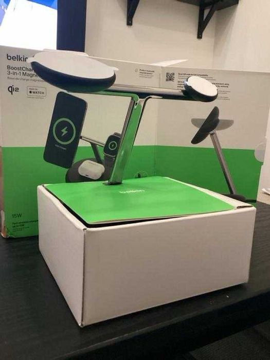 Новая Belkin Boost Charge Pro Mag Safe 3 в 1, Гарантия