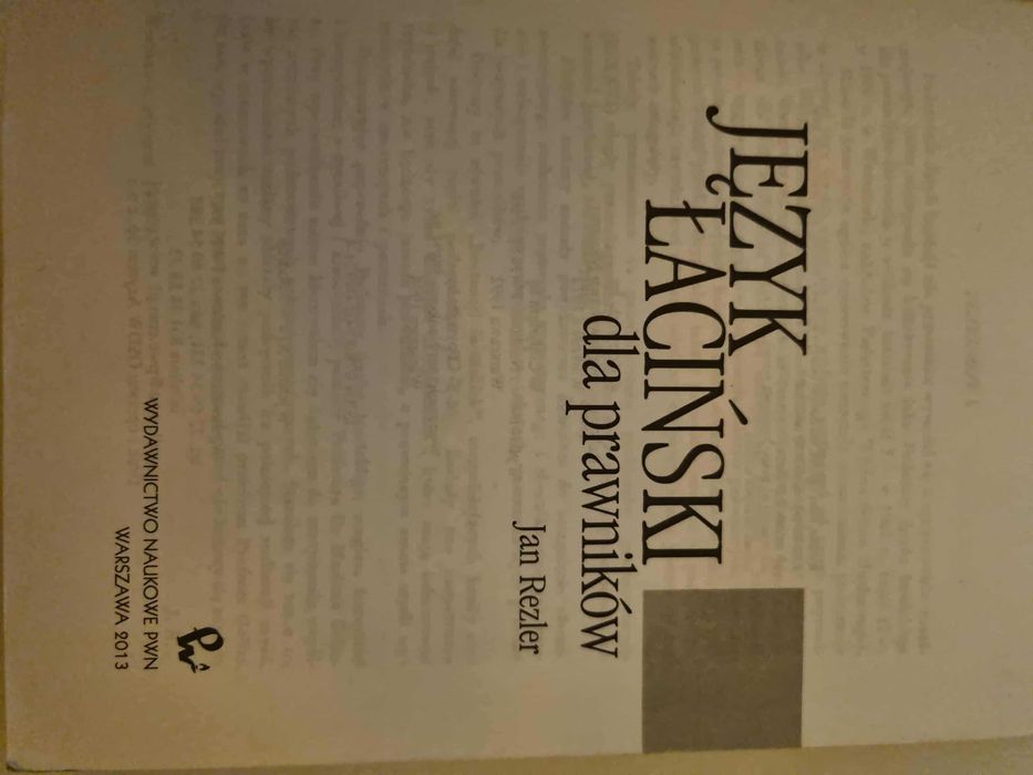 Język łaciński dla prawników