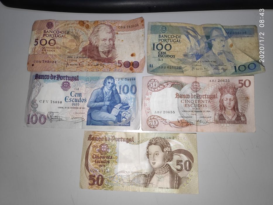 Escudo Banknotes Collection437557676318412803