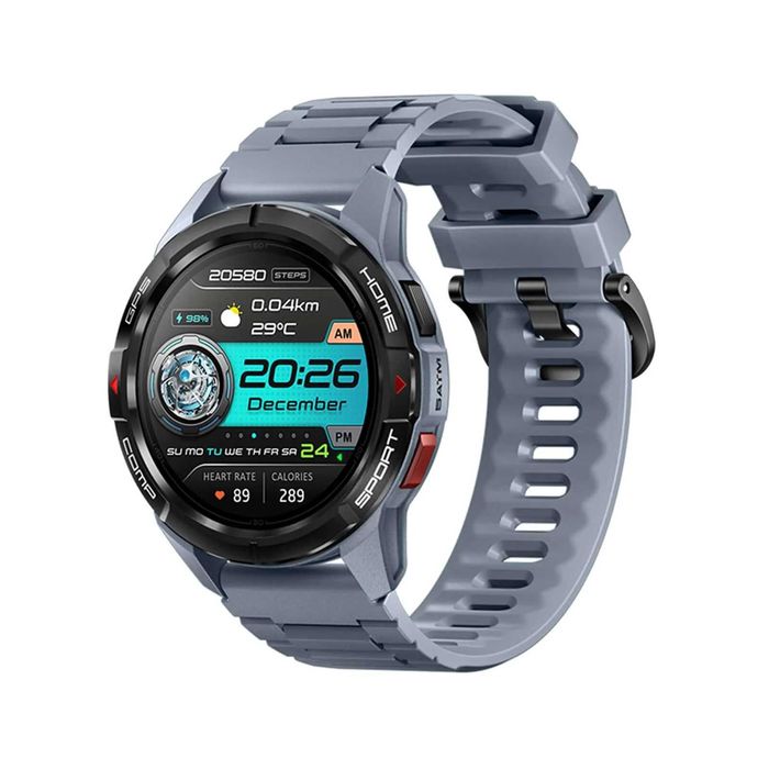 Смарт годинник Xiaomi Mibro GS Active Gray Amoled GPS 5ATM + 2 ремінця