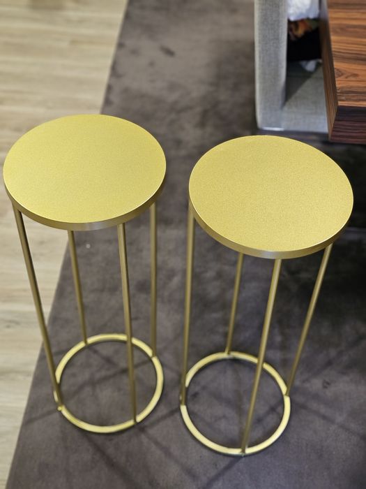 9 Suportes Vasos Floreiras Festas Casamentos Dourado