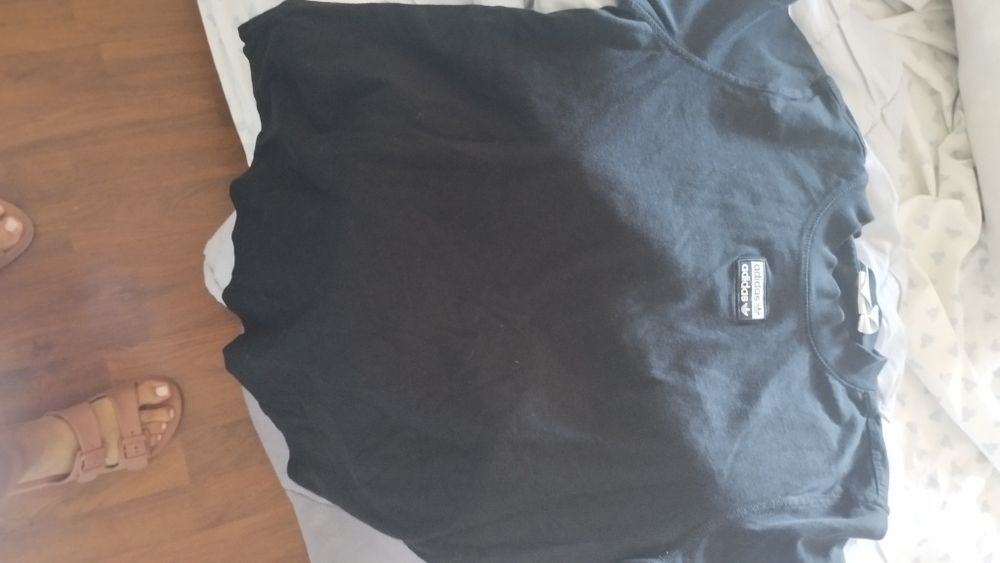 T-shirt Adidas preta tamanho M 38 original