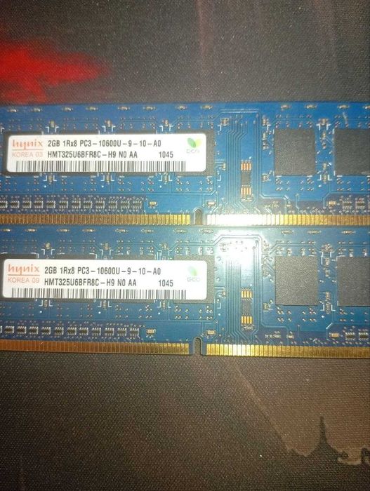 12 ОЗУ DDR3 1600/1333 герц, 2X4 2x2