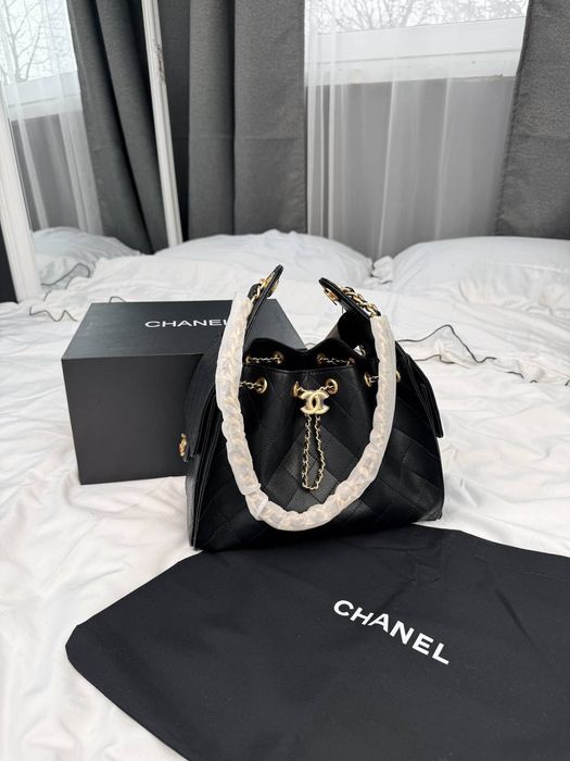 ‼️Premium‼️Chanel 25 Small Handbag Black Lambskin with Gold Hardware /  Жіночі шкіряна сумочка Шанель , сумочка кожаная Chanel