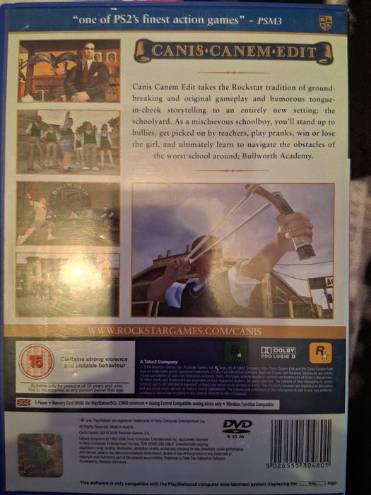 Canis Canem Edit PlayStation 2