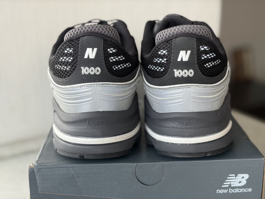 Кросівки New Balance 1000G Silver Metallic/Black US 11