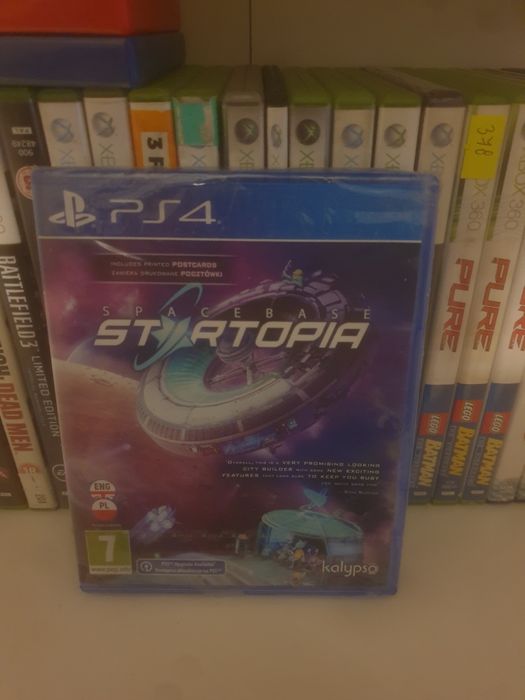 Spacebase startopia PL space base nowa folia ps4 ps5 playstation 4 5