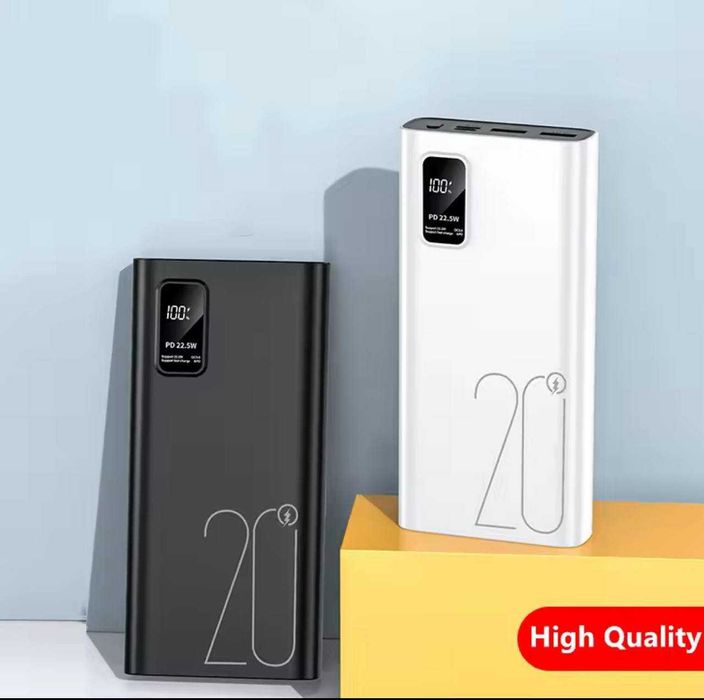 Повербанк 20000 mAh 22.5W Fast Charge Type-C Швидка зарядка Power Bank