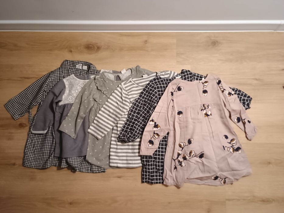 Wielka paka ubrań dla dziewczynki