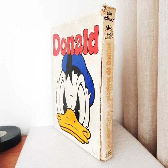 Les aventures explosives de Donald Le livre de Paris Edi-Monde 1975
