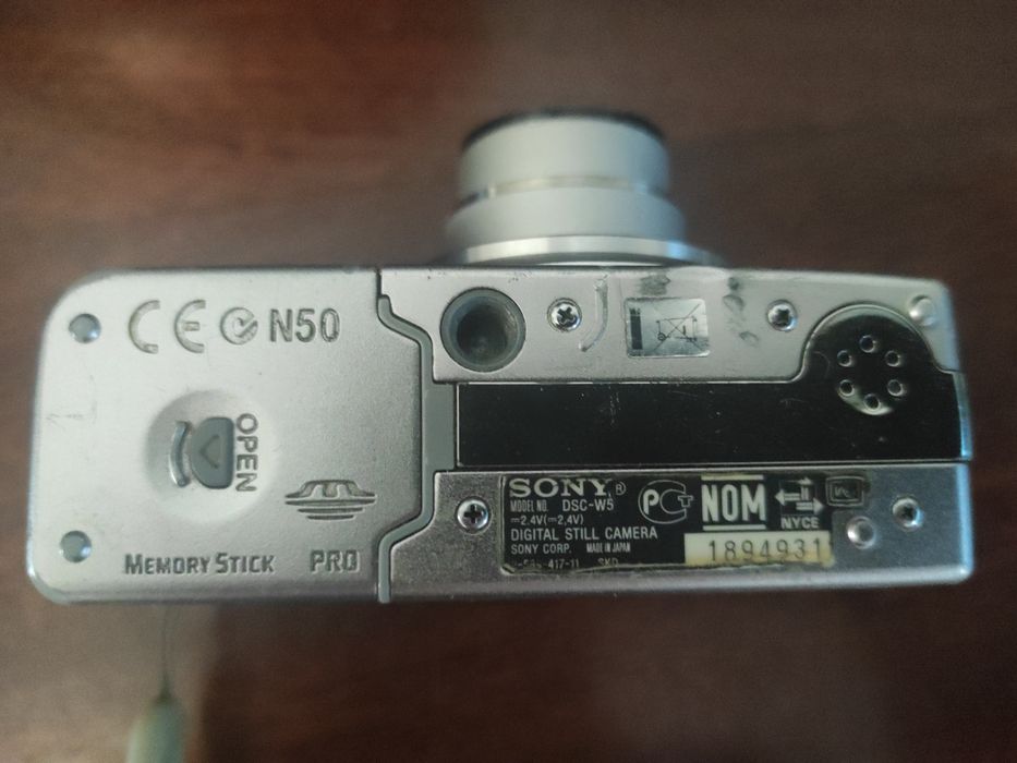 Sony Cyber shot DSC W5