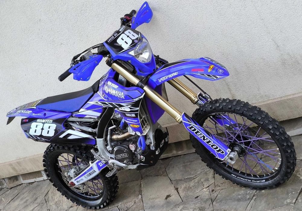 Yamaha wr250f 2015 на Українській реєстрації
