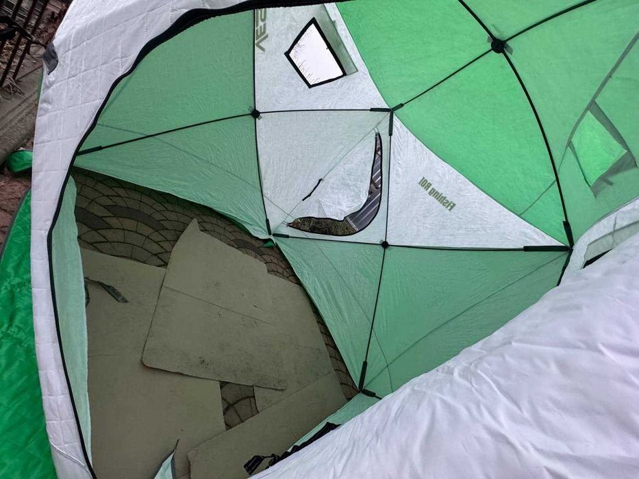 Намет-Палатка Vesta(Веста) Куб Зимний Утепленный 2шара 180*180*190см