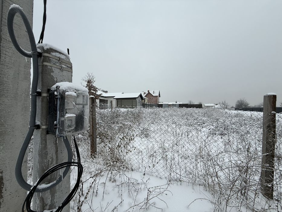 Ділянка 12 соток, вирівняна, 15кВт, газ, свердловина 44м! Шевченкове