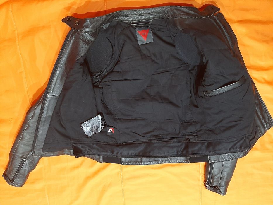 Dainese casaco pele motard senhora 42