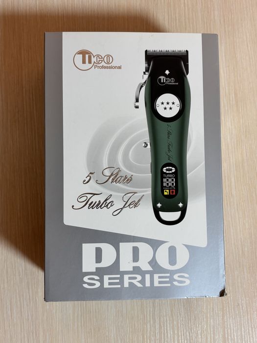 Машинка для стрижки Tico 5 Stars Turbo Jet Olive
