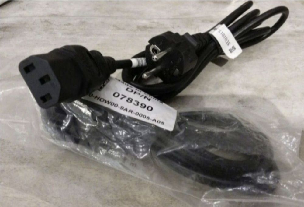 Kabel zasilający do monitora, komputera 1 szt.