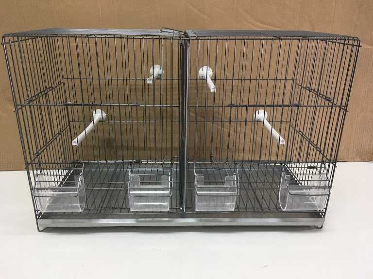 Gaiola criação Pássaros, viveiro duplo, viveiro criação 57cm